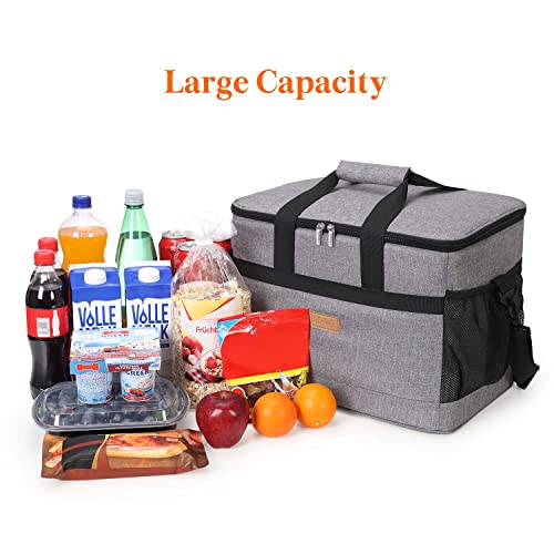 Lifewit 30L Kühltasche Picknicktasche Lunchtasche Mittagessen Tasche Thermotasche Isoliertasche für Lebensmitteltransport - 4