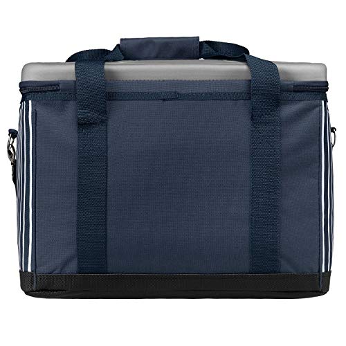 anndora Kühltasche XL blau weiß gestreift 40 L – Kühlbox Isoliertasche Picknicktasche - 3