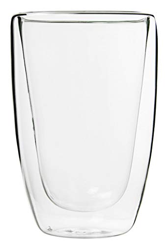 Sendez 6 doppelwandige Cappuccino Gläser 200ml mit 6 Edelstahl-Löffel GRATIS Kaffeegläser Teegläser Gläser Set Thermoglas - 7