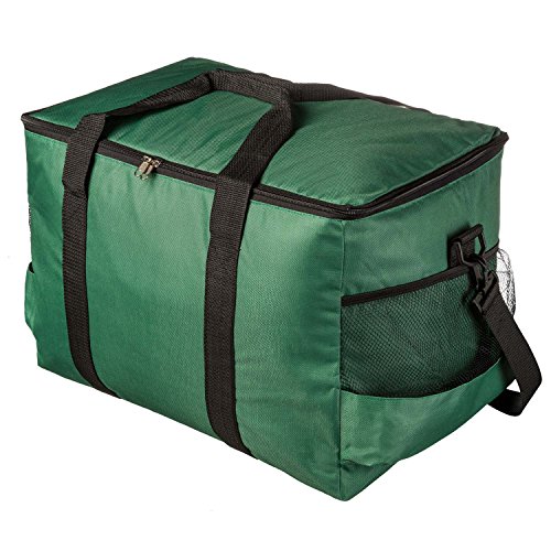 Goods & Gadgets Große 45 Liter isolierte Picknick-Tasche XXL Isotasche Kühltasche für Camping Reisen Urlaub - 2