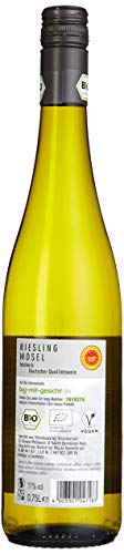 Bio mit Gesicht Weißwein Riesling trocken Qualitätswein von der Mosel, Deutschland (6 x 0.75 l) - 3